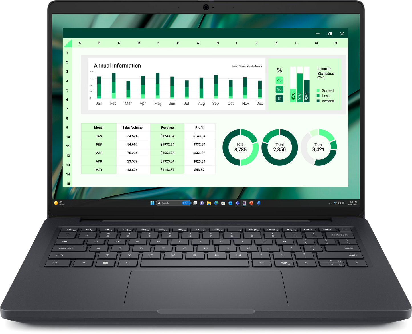 Novo Dell Pro Max 14 Ultra 7 255H 32GB 1TB Intel Arc 14" FHD+ W11Pro
