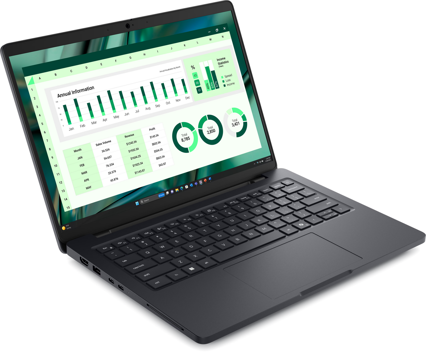 Novo Dell Pro Max 14 Ultra 7 255H 32GB 1TB Intel Arc 14" FHD+ W11Pro