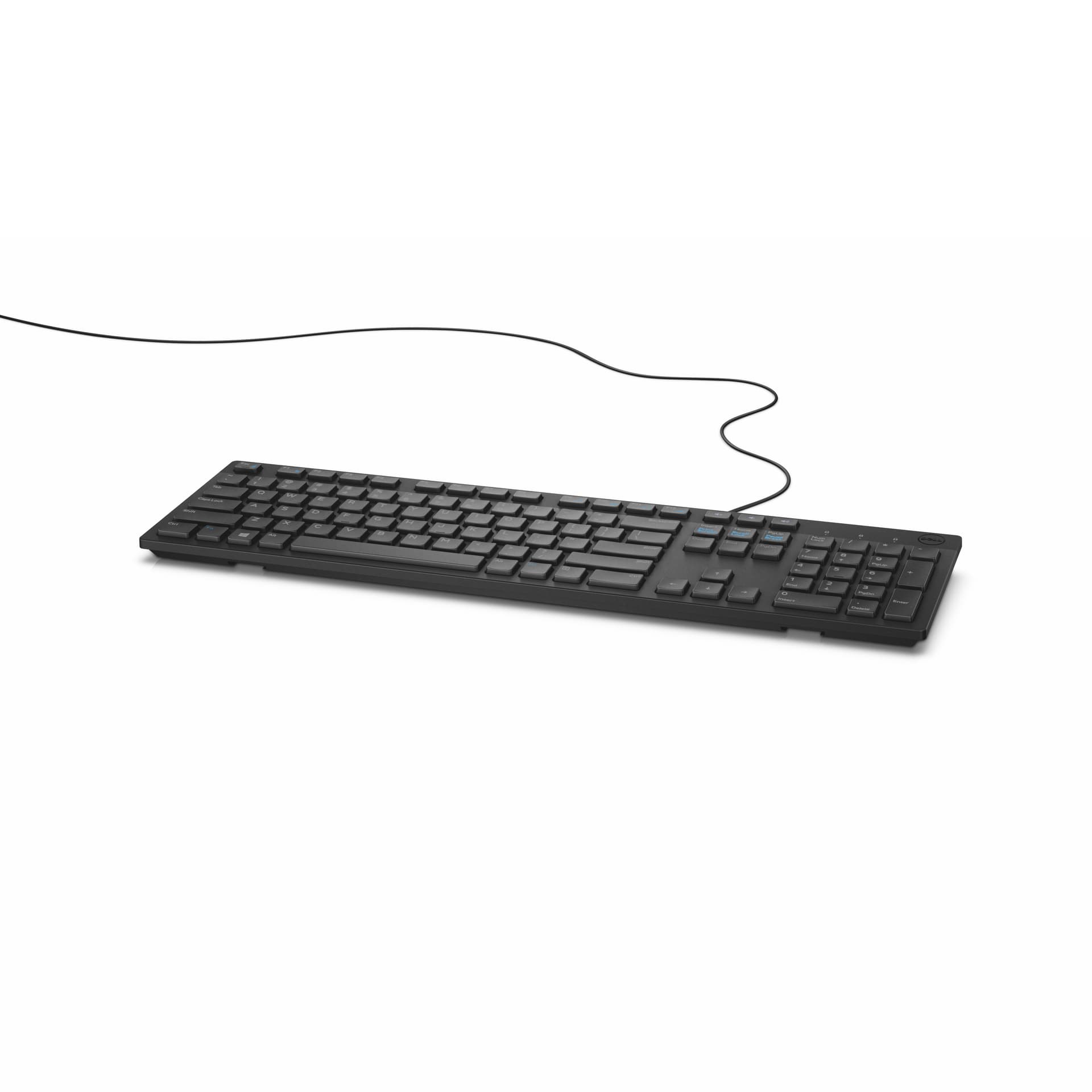 DELL Teclado com fios — KB216 - EUA Internacional (QWERTY) - preto, miniatura 5