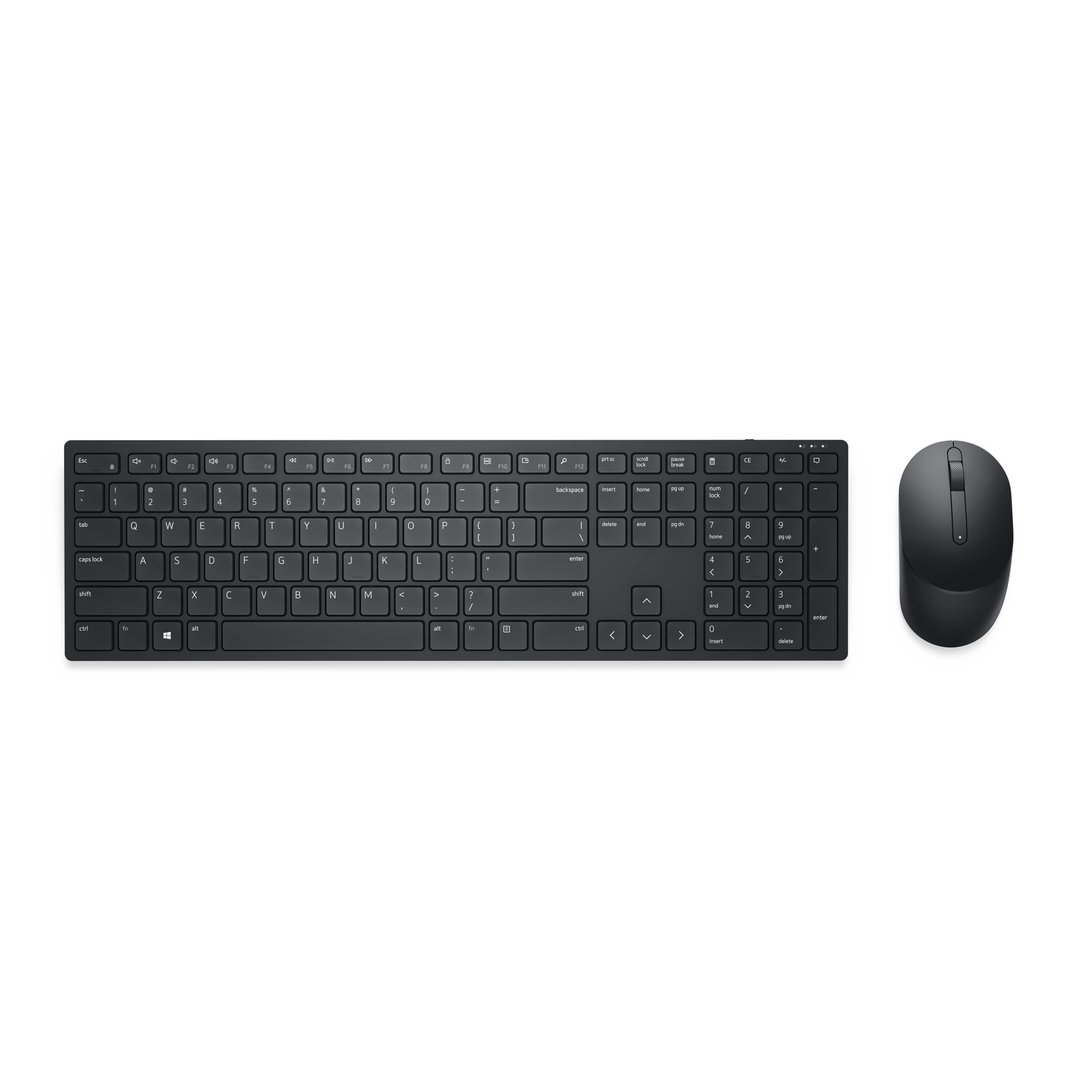 DELL Teclado e rato Pro — KM5221W - português (QWERTY) - preto — imagem 1