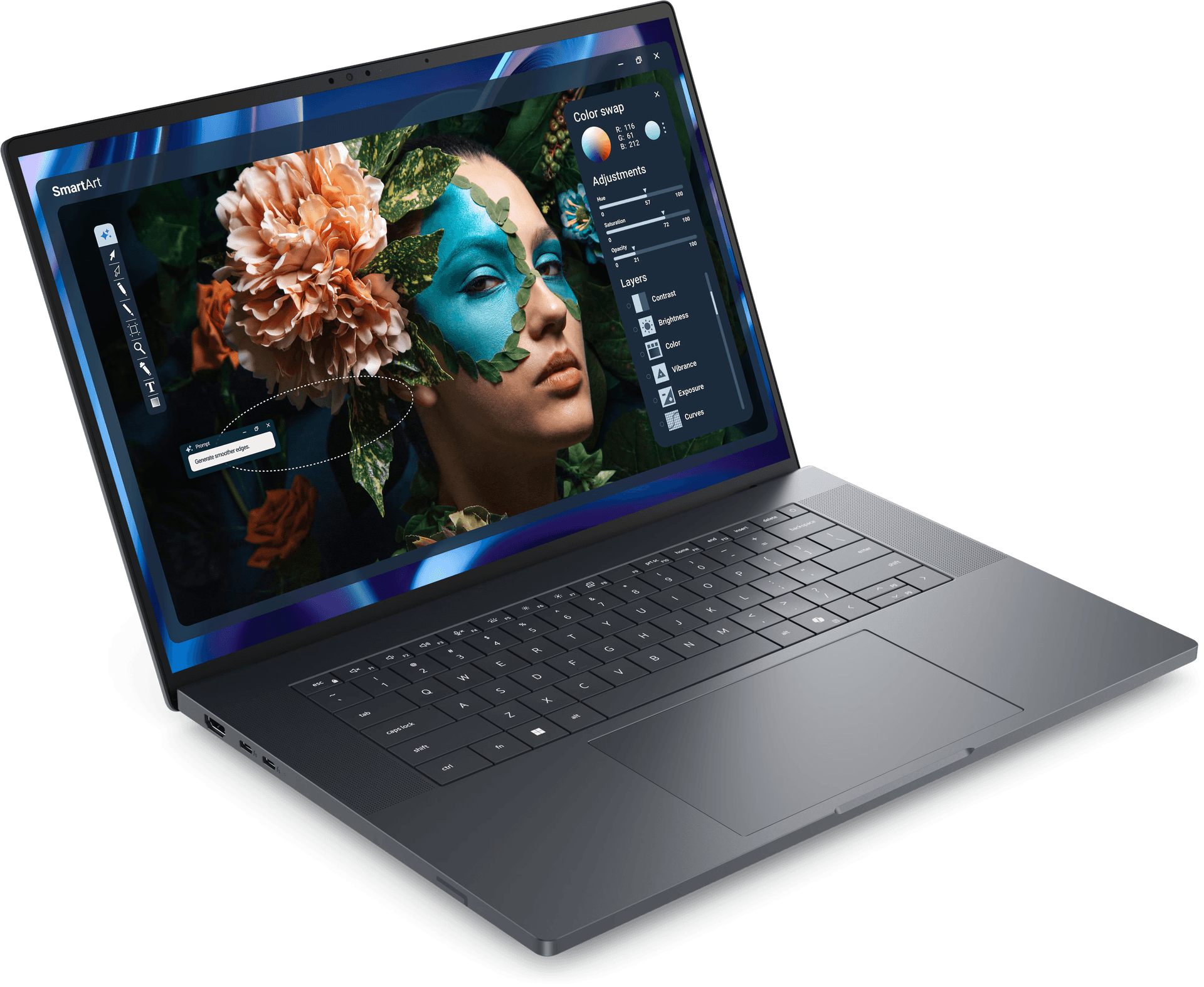 Dell Pro Precision 5 16S PW516260 Ultra X7 368H vPro 64GB 512GB 16" FHD+ W11Pro Copilot+ PC