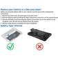 Dell Bateria Original de 6 células 7300mAh 97Wh - GPM03