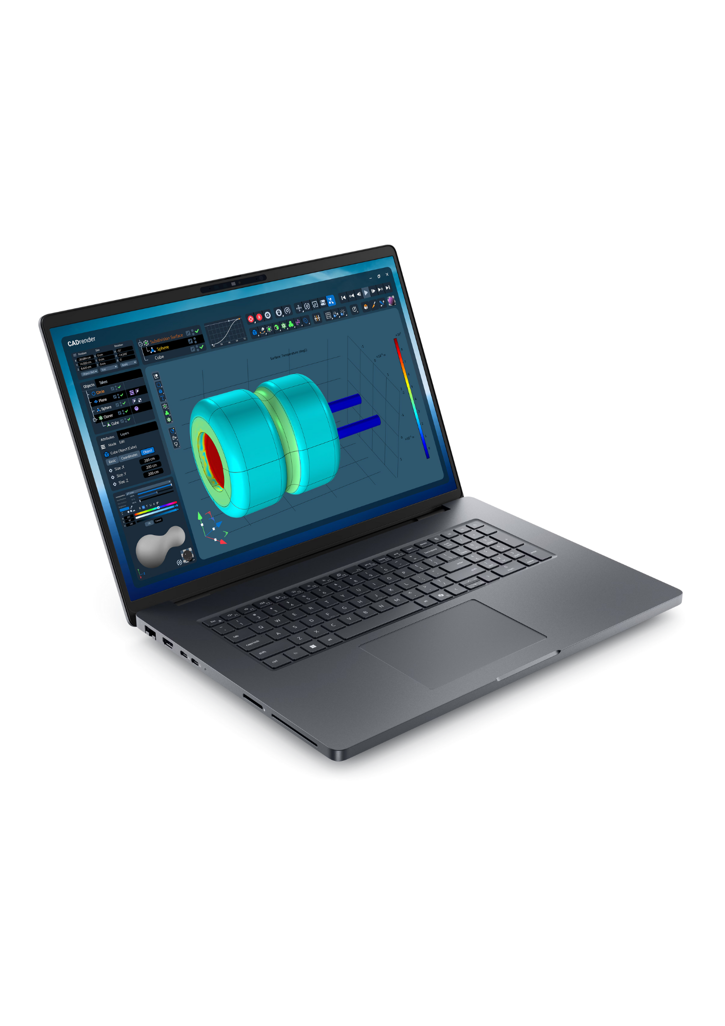 Dell Pro Max 18 Plus Ultra 9 285HX vPro 64GB 1TB RTX PRO 3000 18" QHD+ W11Pro