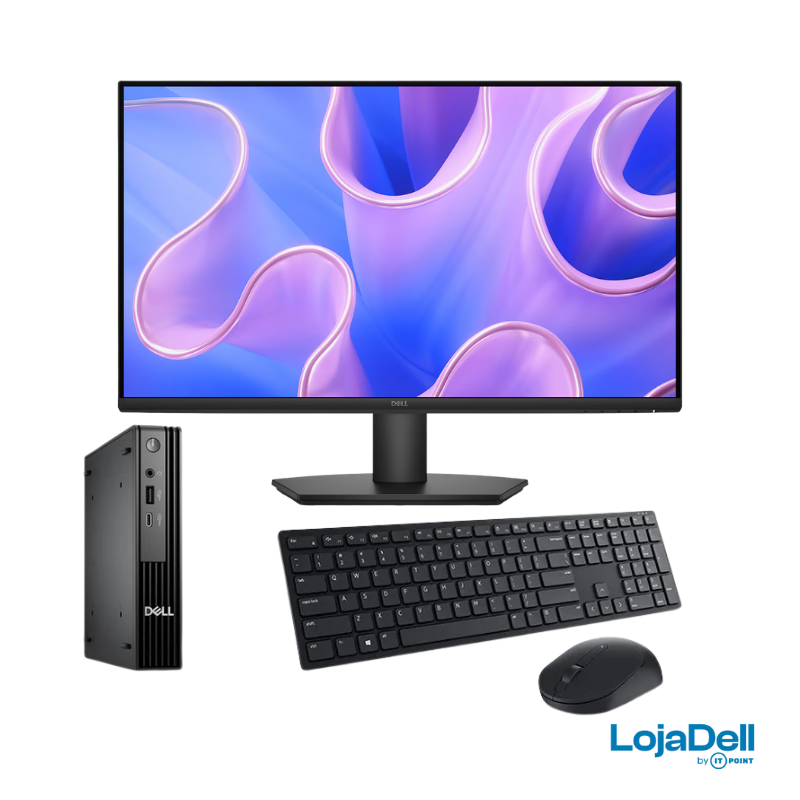 Bundle Dell Professional Micro i5 + Monitor 27" + Teclado e Rato