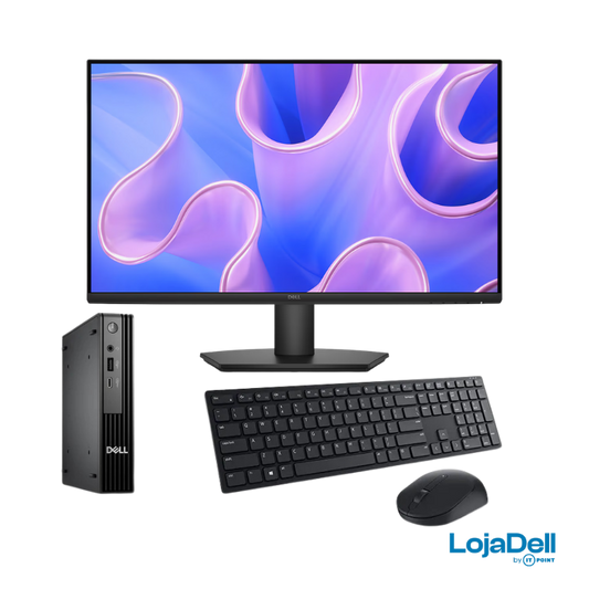 Bundle Dell Professional Micro i5 + Monitor 27" + Teclado e Rato