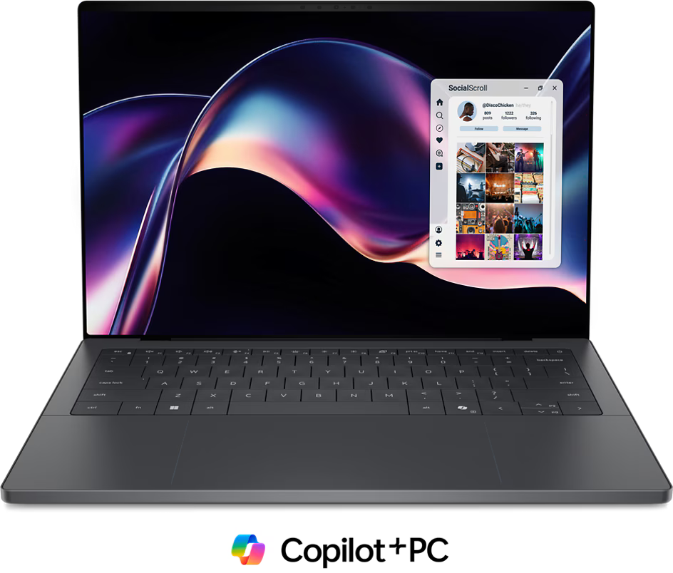 Novo Dell XPS 14 9440 DA14260 Ultra X7 Processor 358H 32GB 1TB 2K 14" W11Pro Copilot+ PC