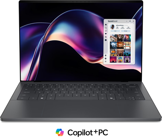 Novo Dell XPS 14 9440 DA14260 Ultra X7 Processor 358H 32GB 1TB 2K 14" W11Pro Copilot+ PC