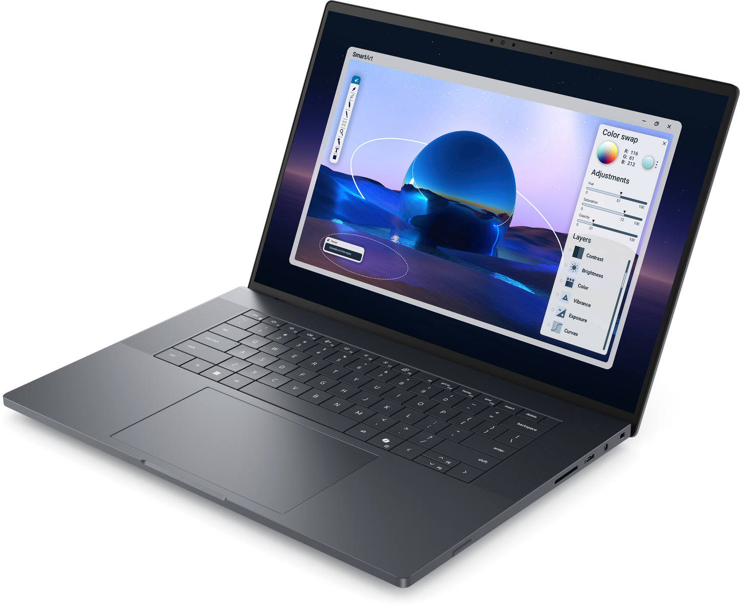 Dell Pro Max 16 Premium Ultra 7 265H vPro 32GB 1TB RTX PRO 1000 16" FHD+ W11Pro