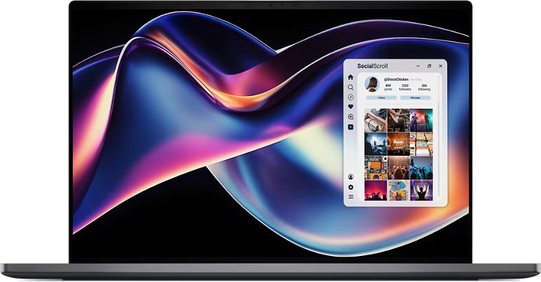 Novo Dell XPS 16 9640 DA16260 Ultra X7 Processor 358H 32GB 1TB OLED 3.2K 16" Touch W11Pro Copilot+ PC